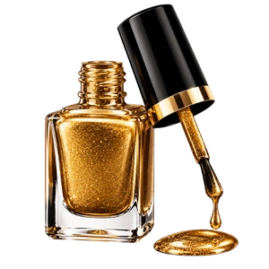 Luxury Gold Glitter Nail Polish Set